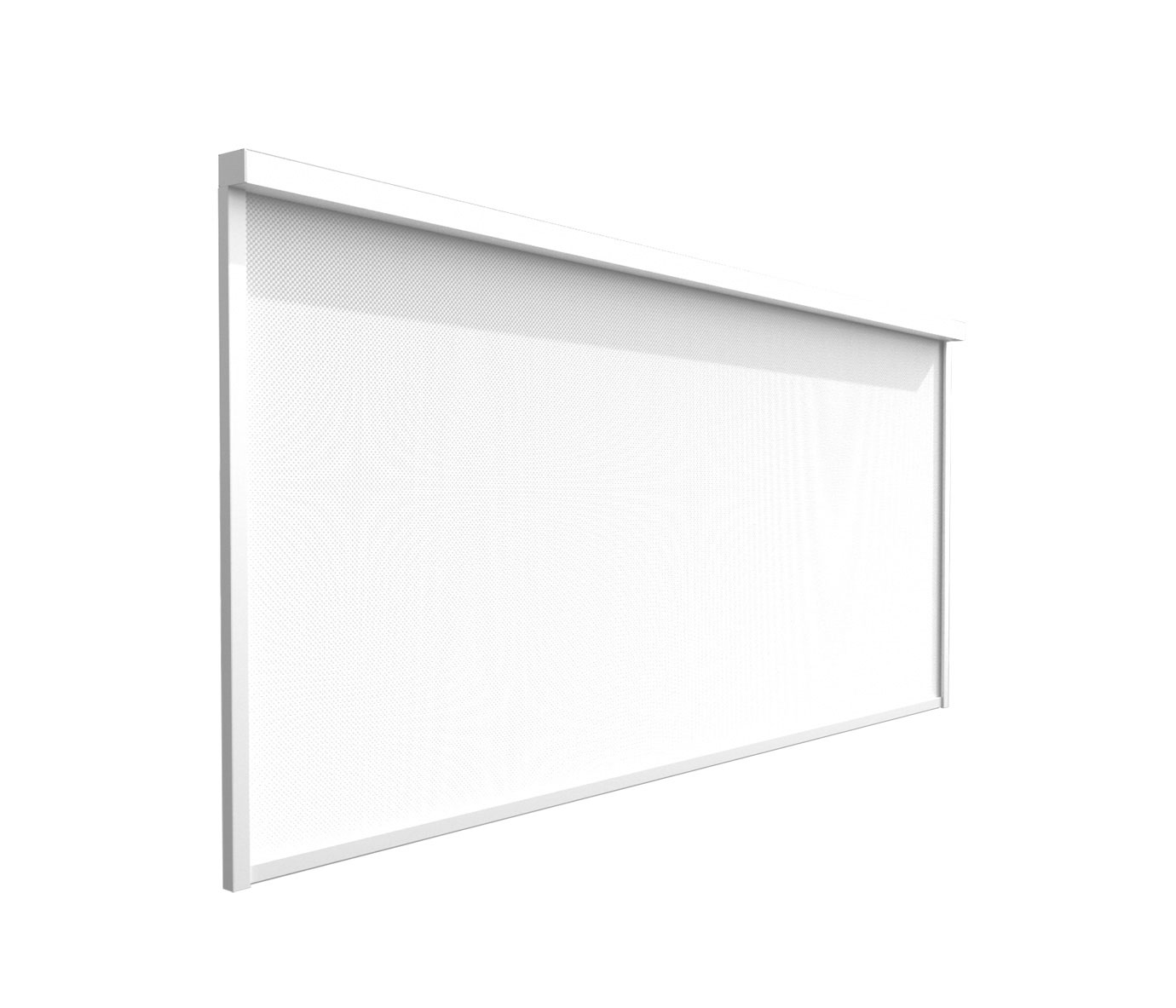 20-foot screen in white